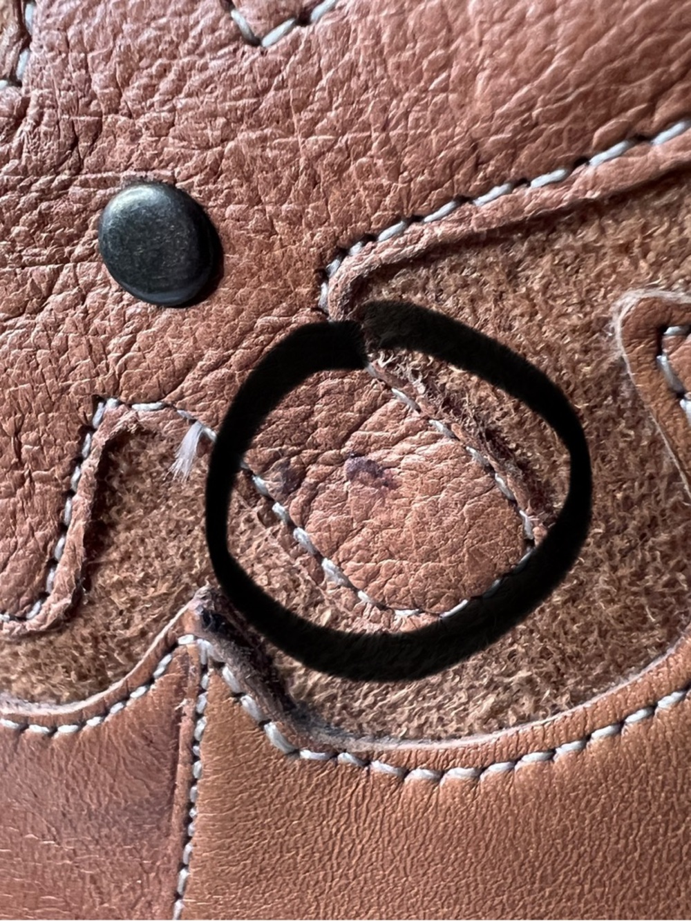 Mia Candida Cowgirl Leather Boots Brown Daisy Embellished Boho Womens Size 10 - Picture 13 of 16
